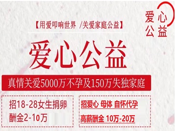 市南捐卵助孕生子 爱心志愿者招募